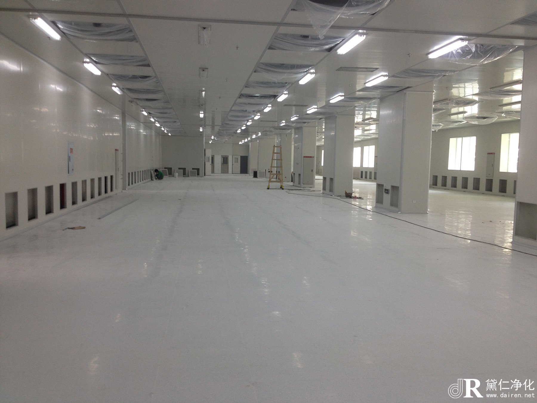 上海松江區電子廠車間裝修案例