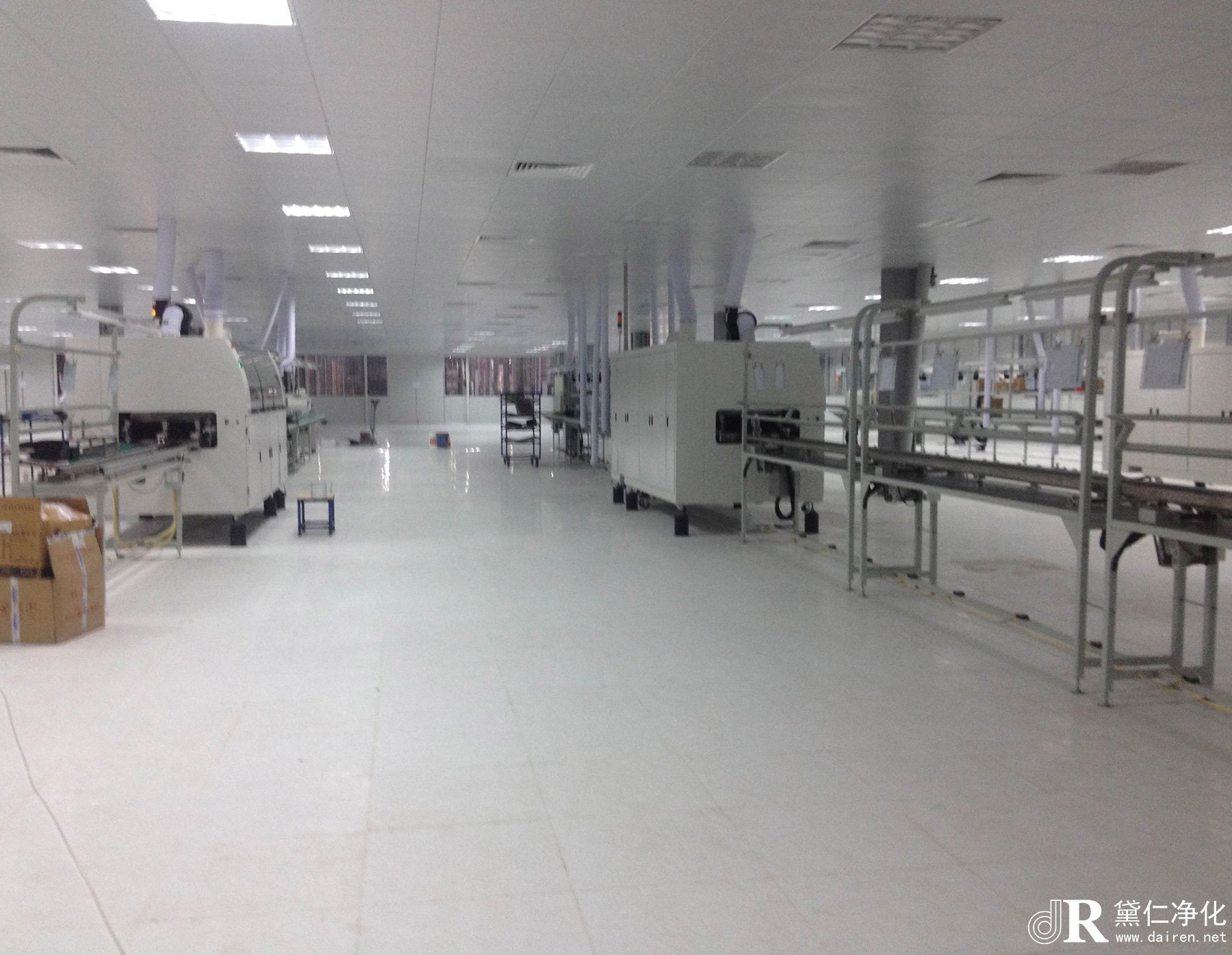 上海浦東電子潔凈廠房設計施工案例