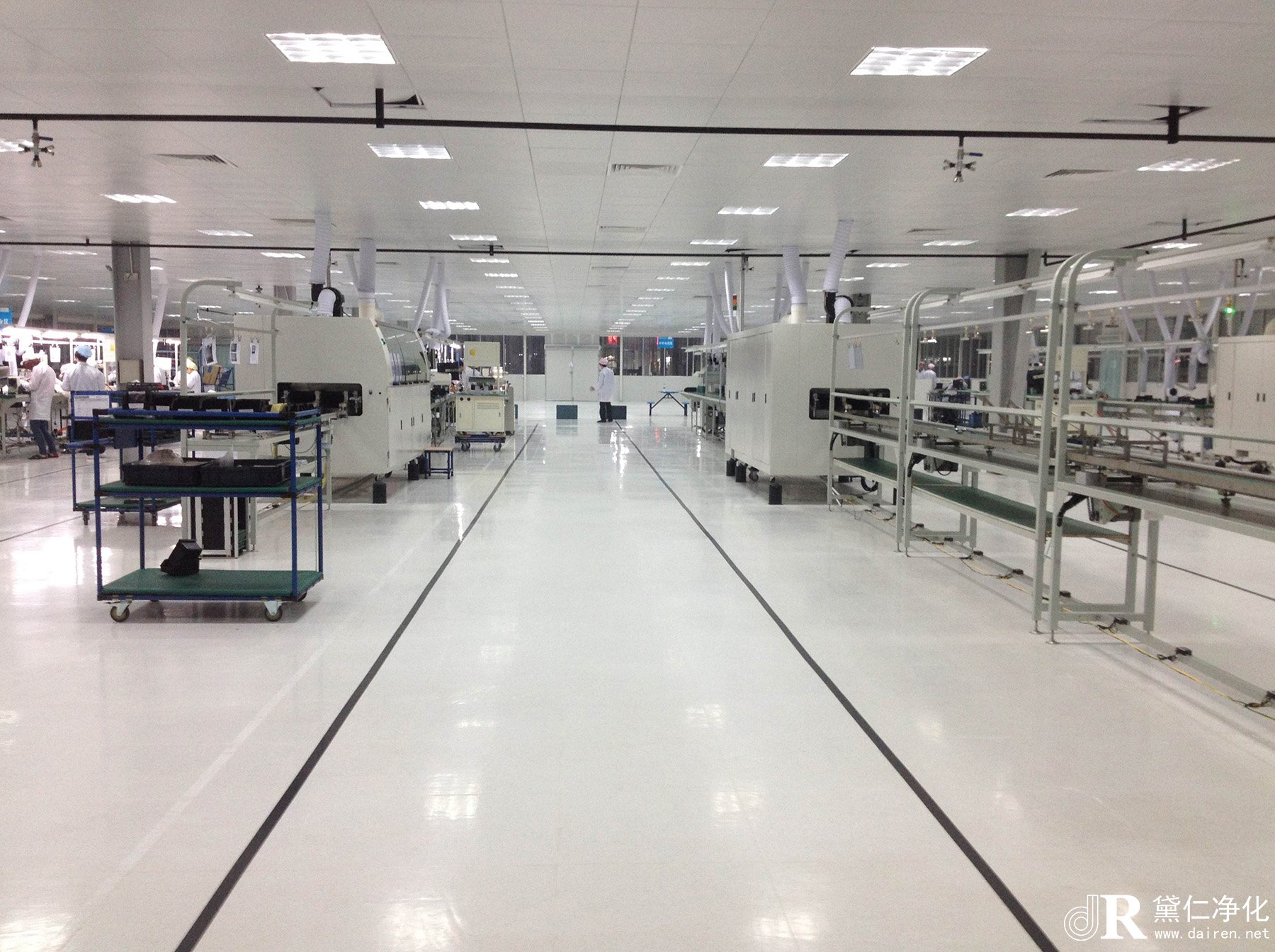 昆山電子無塵車間裝修設(shè)計(jì)案例